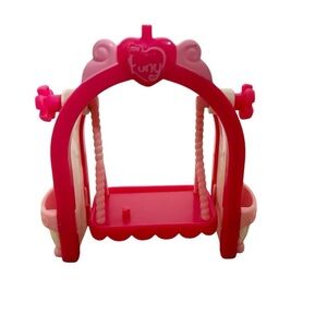 2006 Hasbro My Little Pony Pink Playground Swing for Mini Ponys G3.5